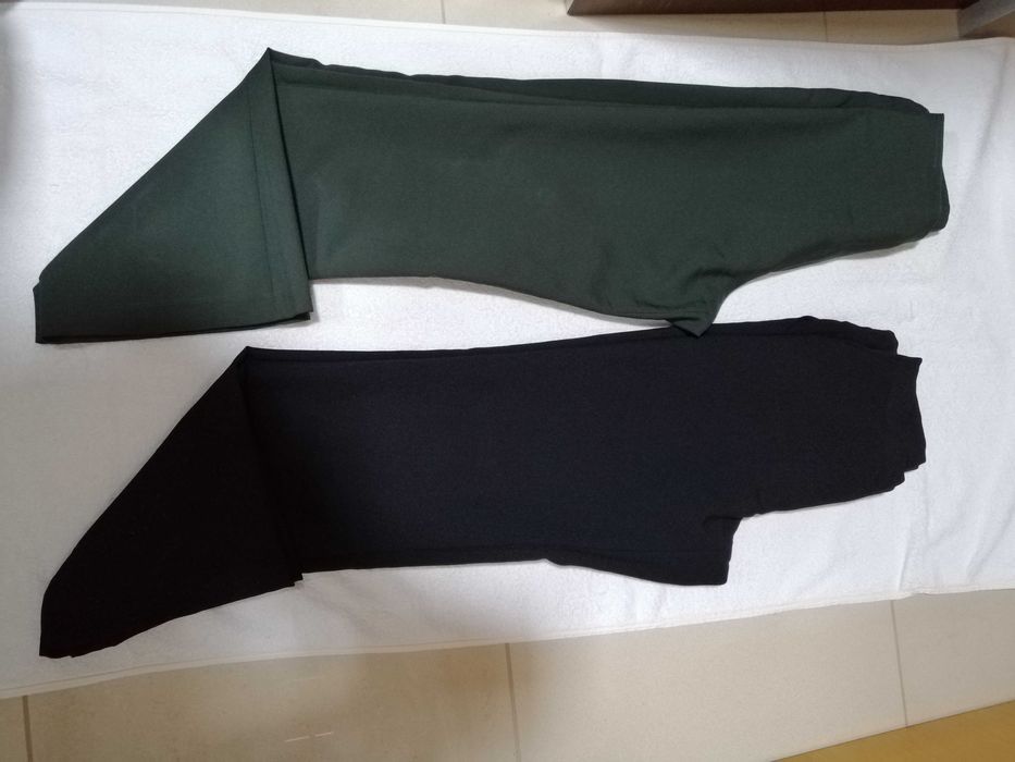 2 pares de calças, tamanho 36
