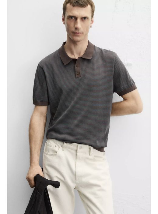 Трикотажна сорочка-поло  ZARA