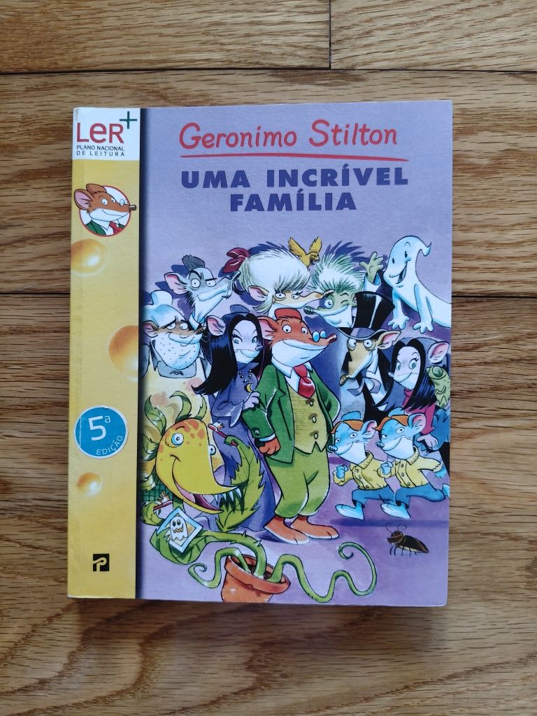 Livro da coleção "Geronimo Stilton"