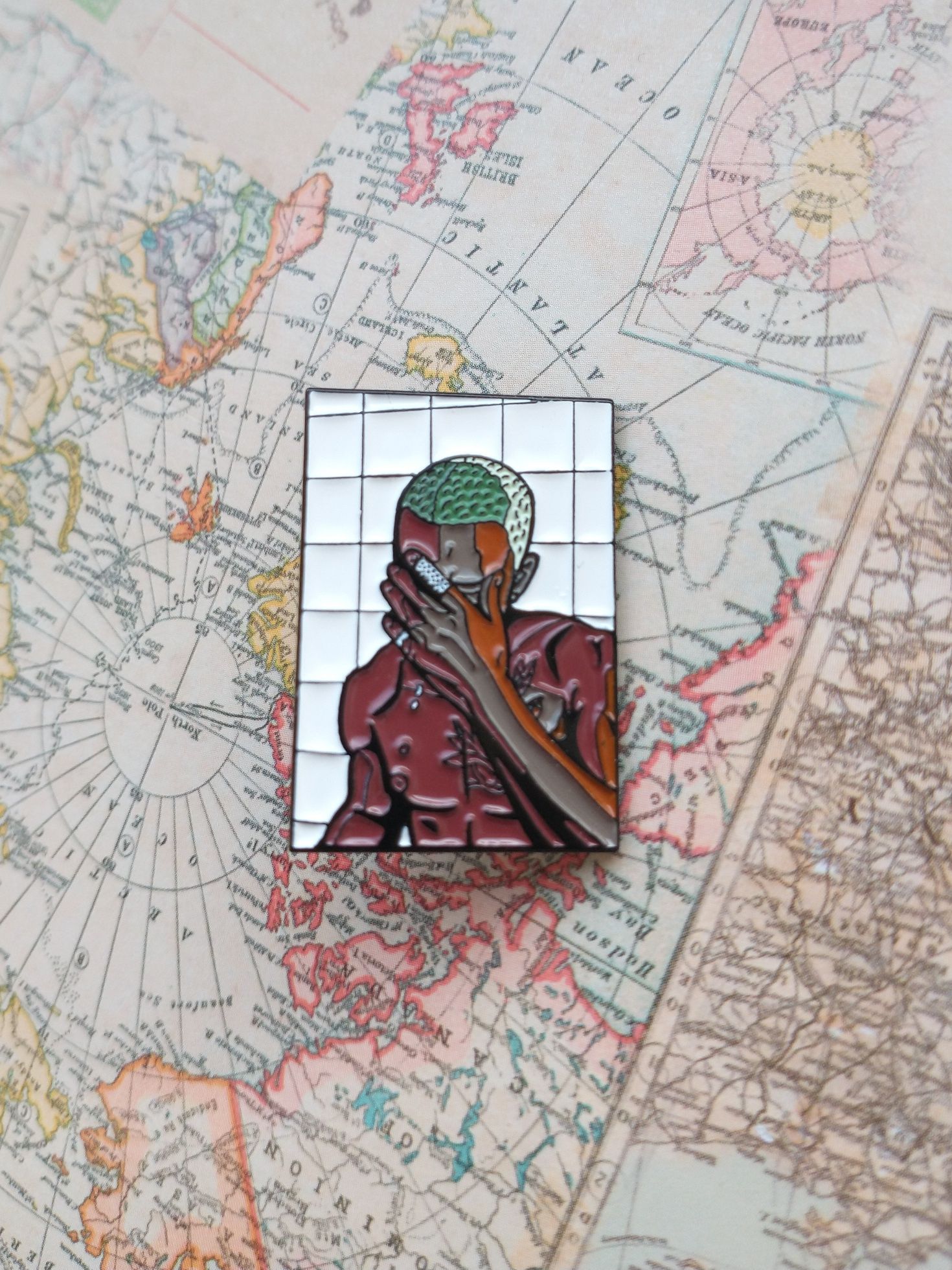 pin Frank Ocean Bonde przypinka Blond pin