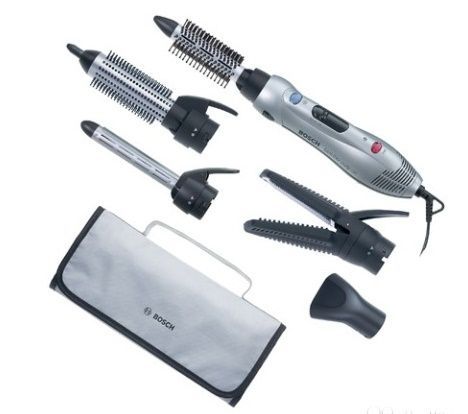 Conjunto 5 em 1 diferentes efeitos de cabelo Bosch - Como nova