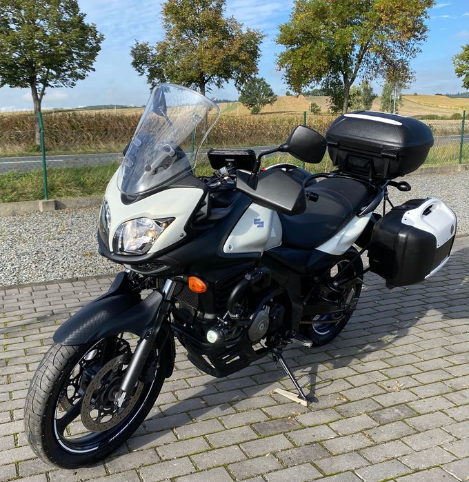 Suzuki DL650 v-strom ABS kufry magmowe nowe opony idealny