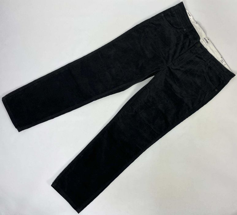 Spodnie męskie sztruks Wrangler Greensboro 803 Black W42 L34