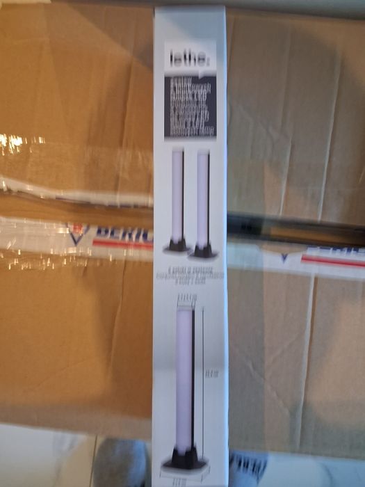 2 lampki biurkowe