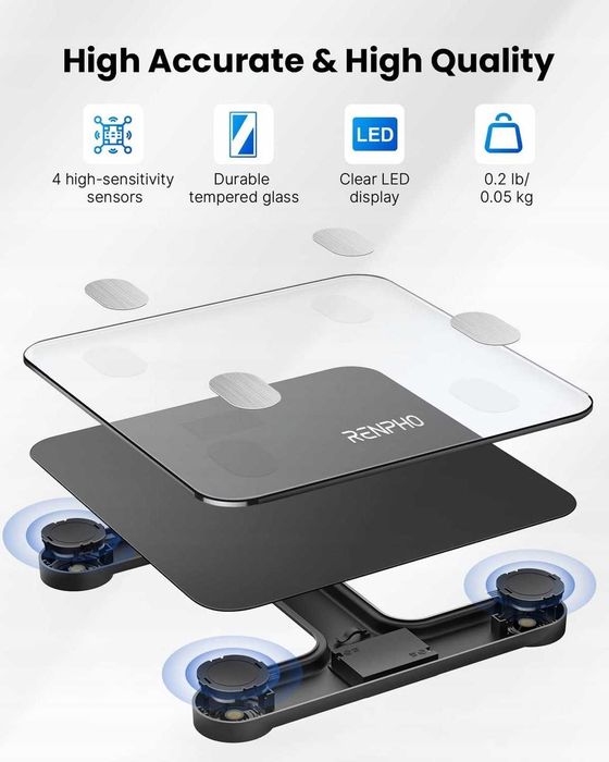 Waga łazienkowa Renpho Elis 1 Smart Body Scale