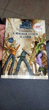 O livro os primos, A mensagem secreta de Lisboa,n°10 de Mafalda Moutin