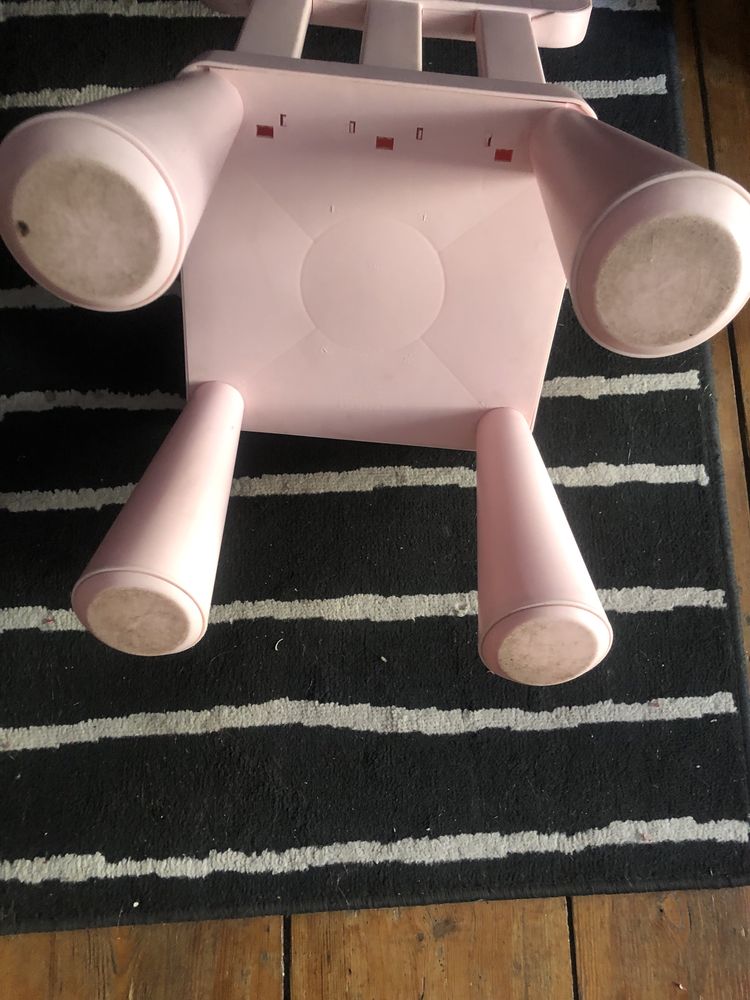 Krzesełko dziecięce jasnoróżowy do wewnątrz/na zewnątrz IKEA MAMMUT
