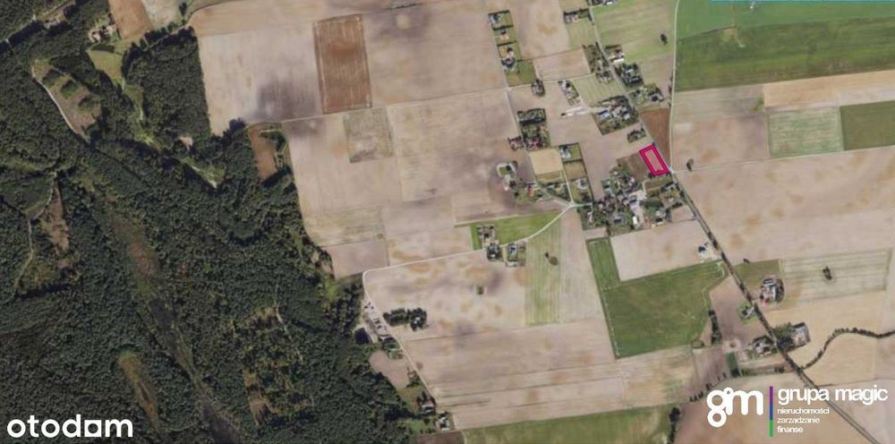 Działka z warunkami zabudowy Borówno