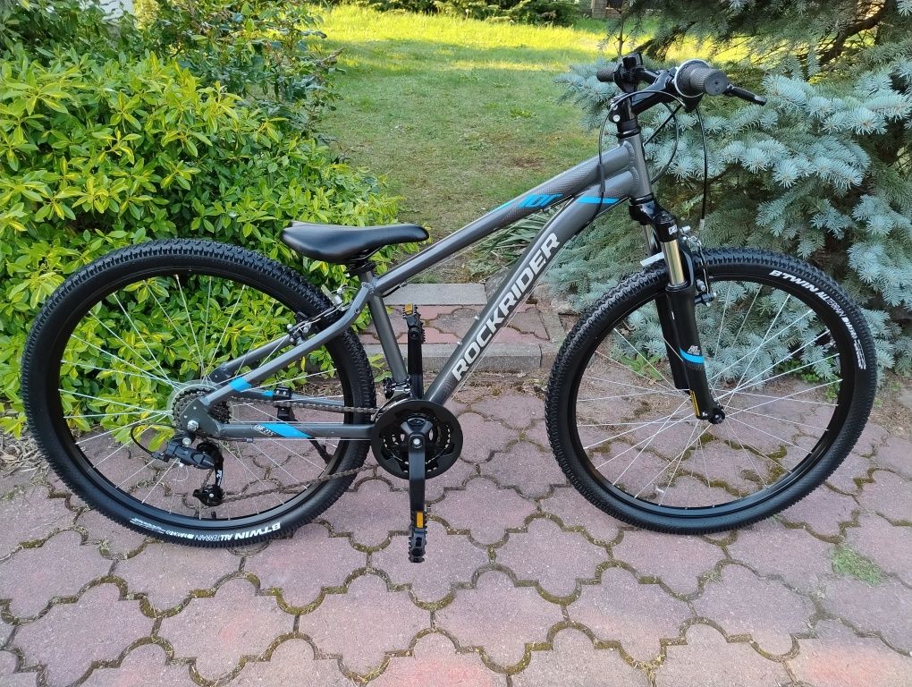 Alu 27.5 S Btwin MTB górski z amortyzatorem rower 27.5 koła rama S