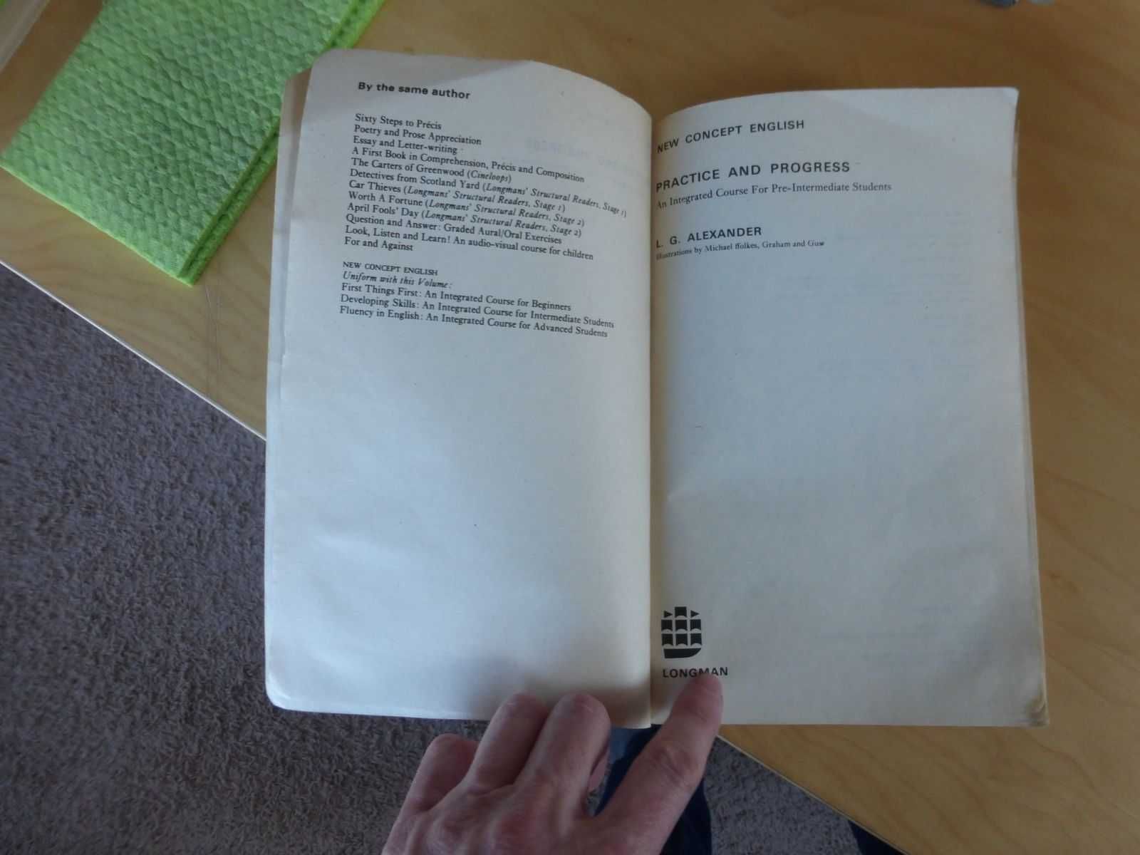 Practice and progress. New Concept English. L.G. Alexander. Longman