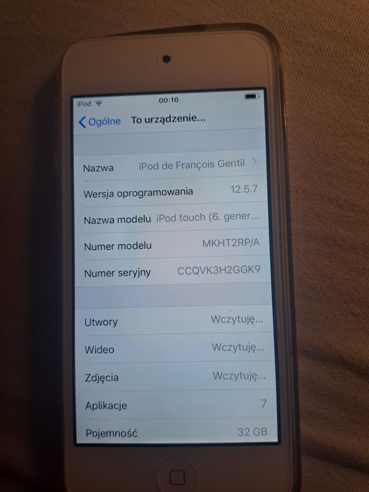 Ipod touch 6 generacja  32gb