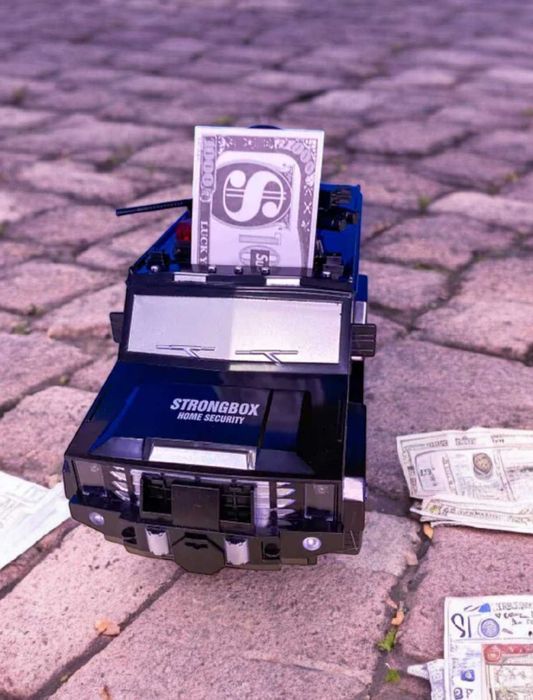 Скарбничка у вигляді поліцейської машини сейф поліцейський сейф