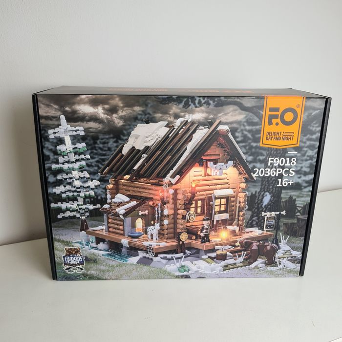 Конструктор лего "Мисливський будинок " дерев'яний будинок