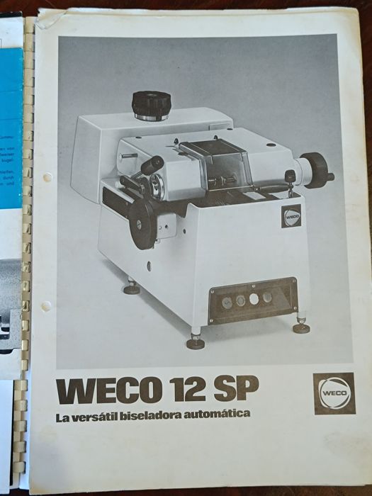 WECO 12 SC - Máquina de Bordar Lentes Automática

Bisele com uma