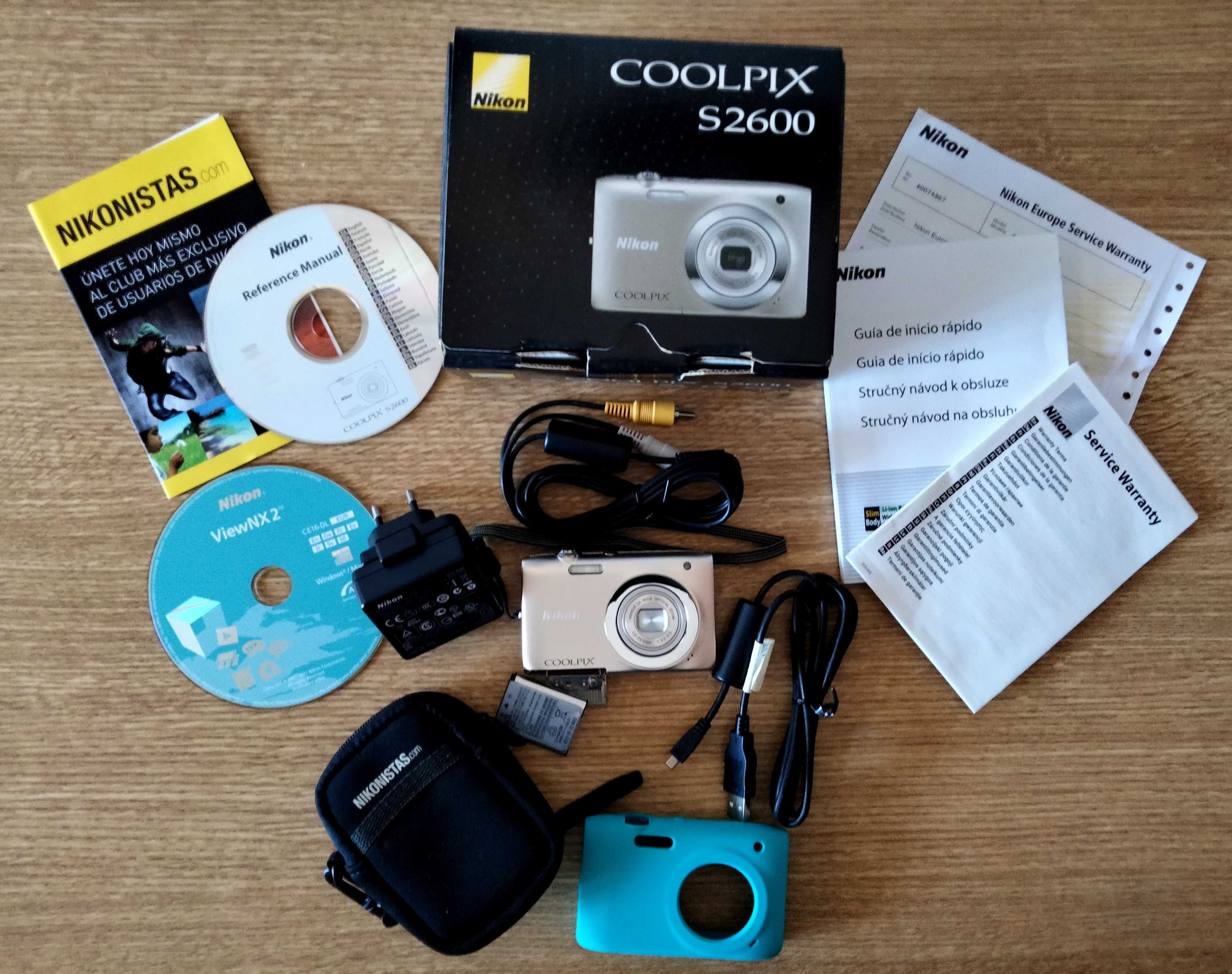 Nikon Coolpix S2600 Maquina Fotográfica Digital