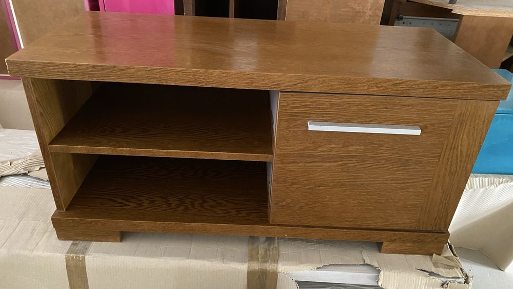 Szafka RTV / Półka pod TV – kolor brąz – ODBIÓR OSOBISTY