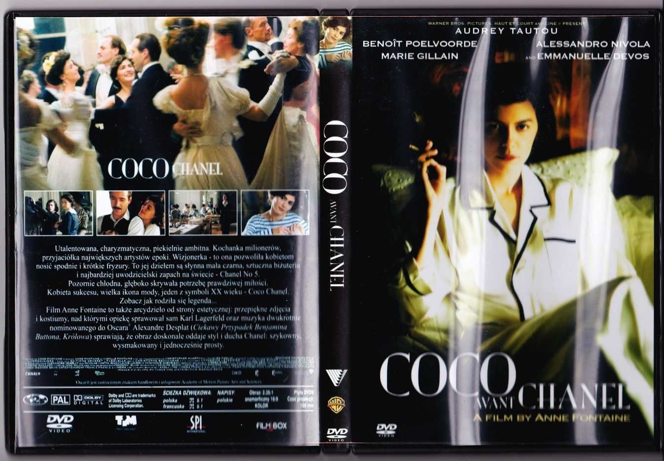 6 filmów DVD: Plan lotu, CASANOVA, SIEROCINIEC, Sezon na MISIA, COCOCH