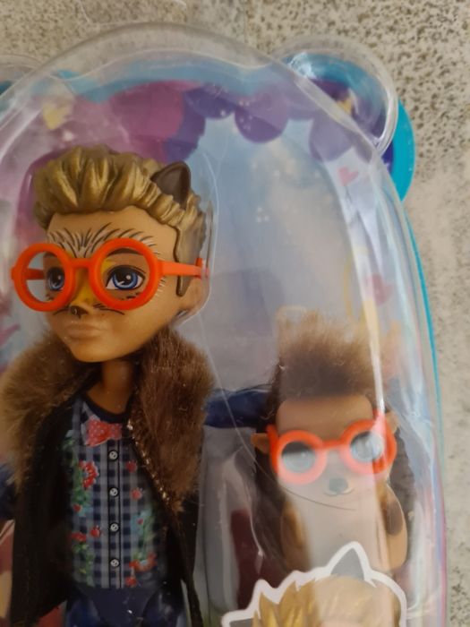 Nowy zestaw lalka enchantimals torebka prezentowa  jeż Wizby Ponter