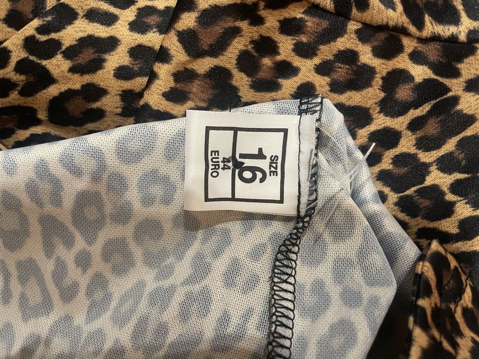 Блузка в леопардовий принт, сорочка