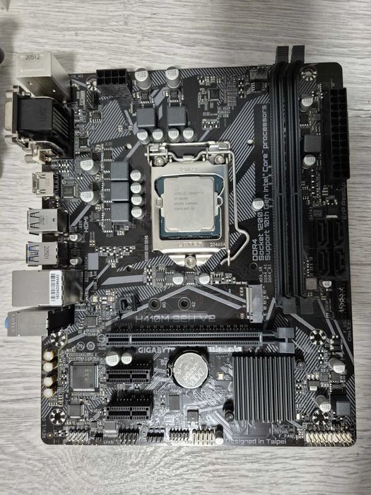 s1200 сет Intel Core-i3 10100 4.3GHz з графікою + плата H410. Trade-in