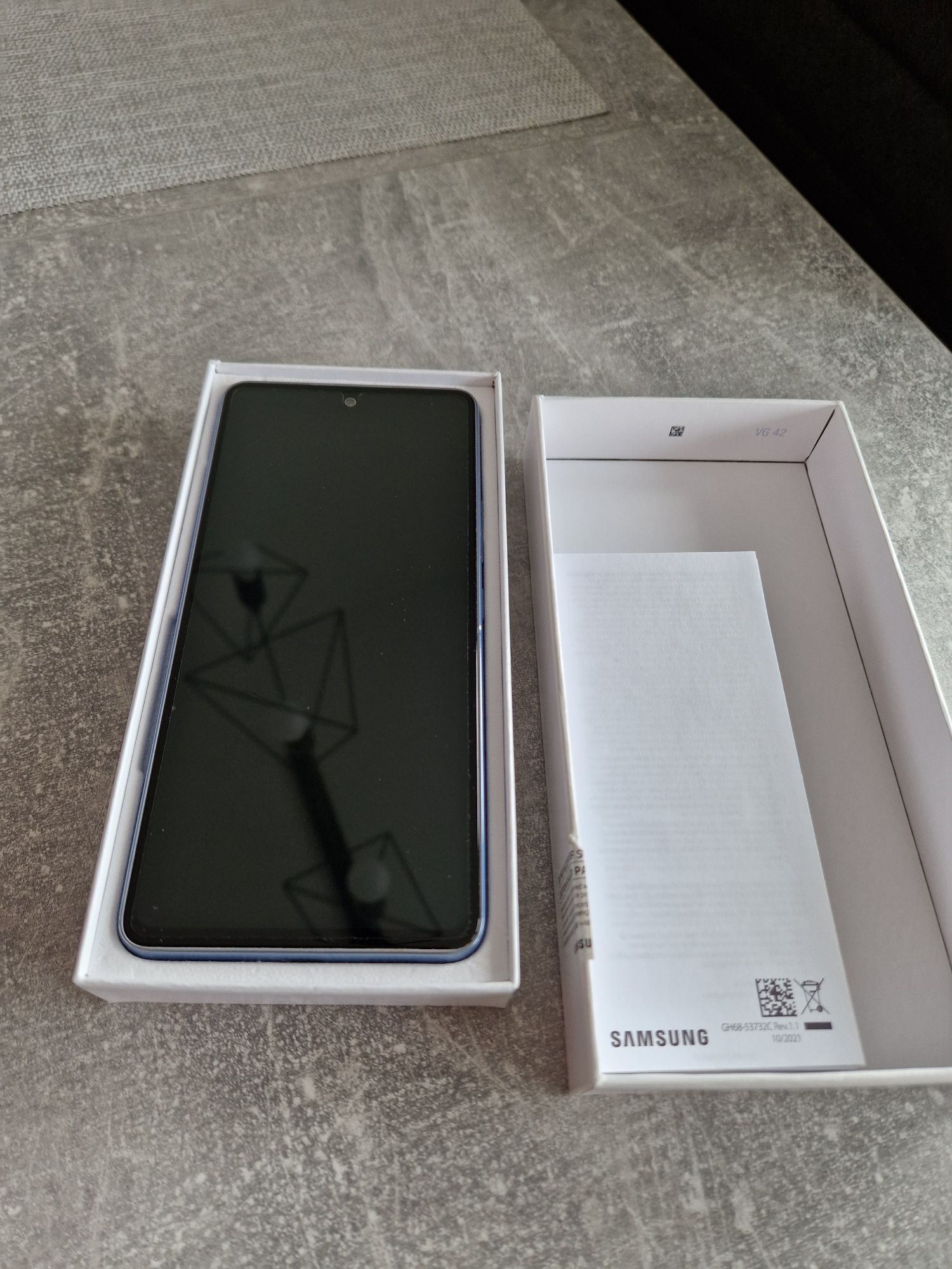 Telefon Samsung A53 5G  niebieski