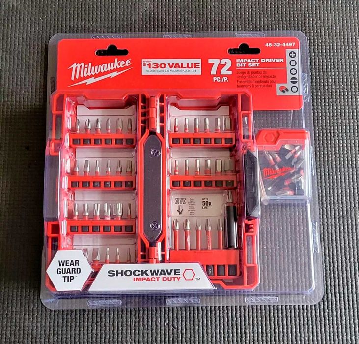 Набор ударных бит Milwaukee 48-32-4497 72 шт.