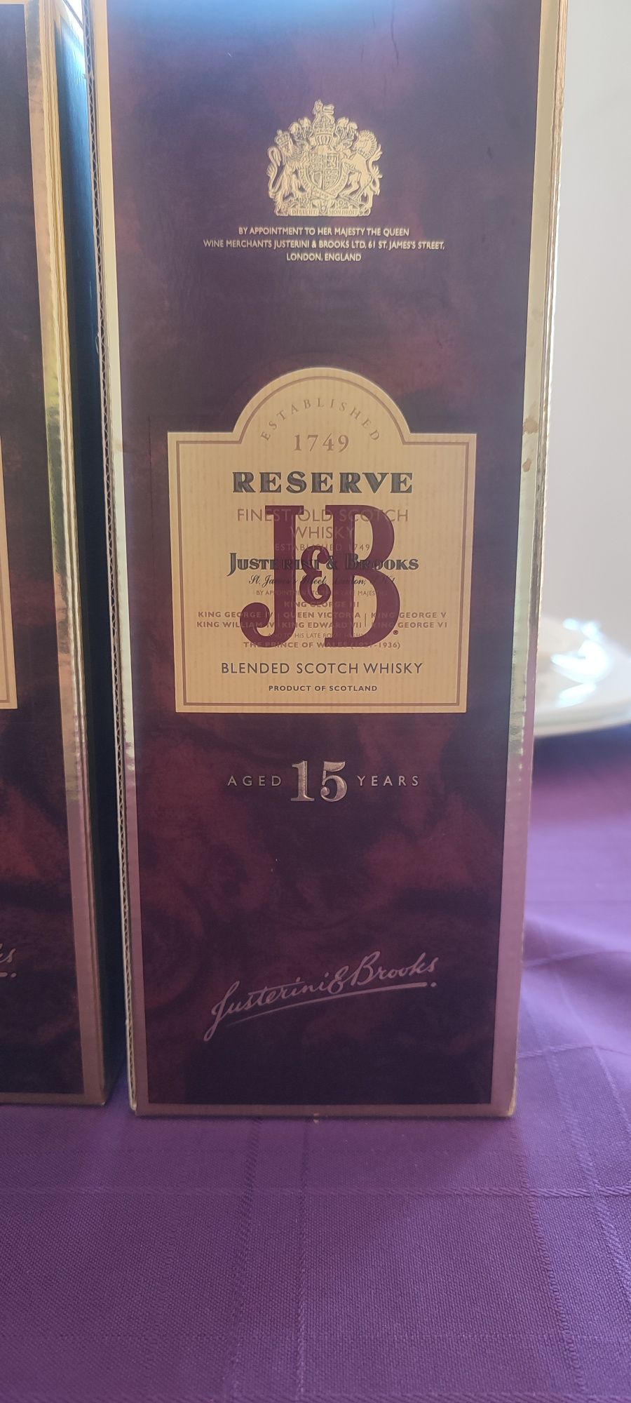 Whisky JB reserva 15 anos