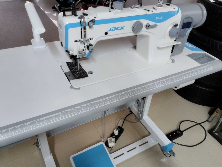 Máquina costura industrial Jack 2060G/triplo arrasto