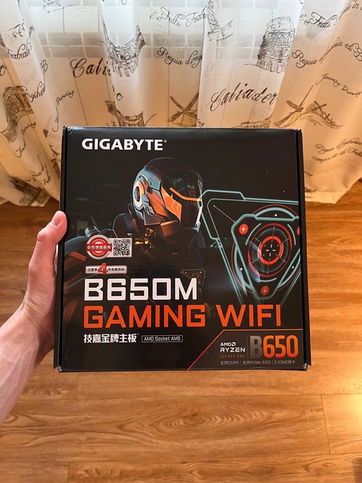 Материнська плата Gigabyte B650M Gaming WiFi | AM5 | PCIe 4.0 | Ryzen