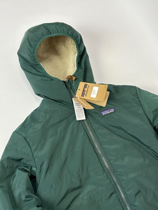 Patagonia sherpa куртка курточка goretex шерпа зелена біла белая