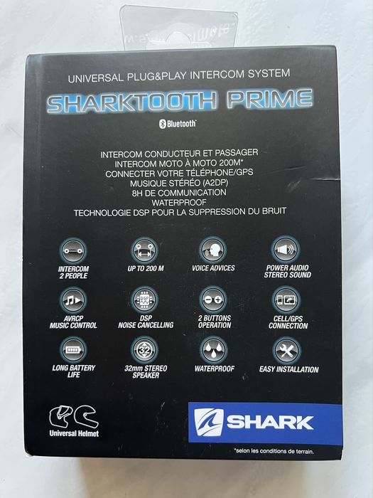 Capacete Shark D-Skwal 2 + Intercomunicador