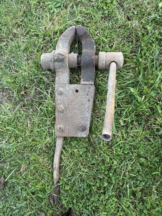 Duże imadło kowalskie