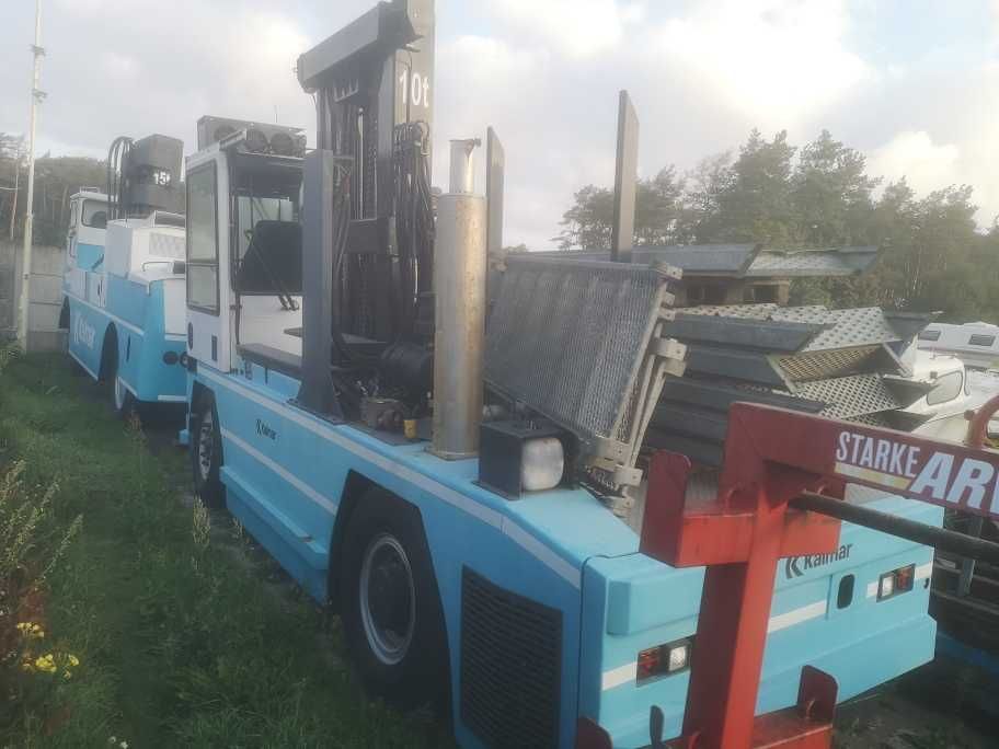 Wózek widłowy -Sztaplarka * KALMAR DSA 100 boczny 10 t.  import Sweden