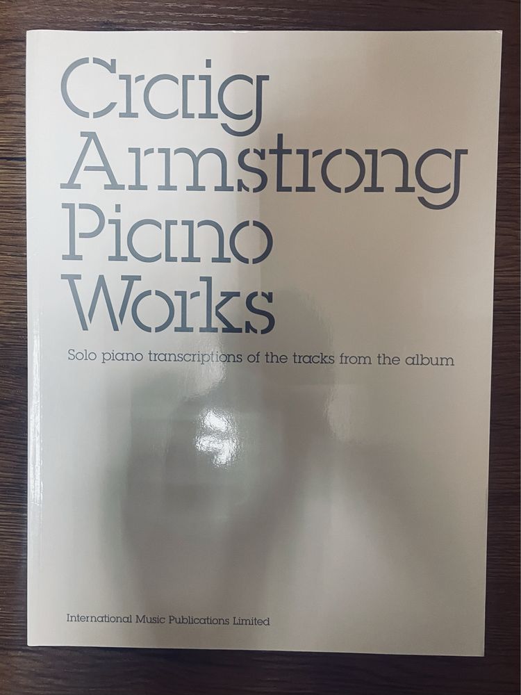 Nuty Craig Amstrong piano works