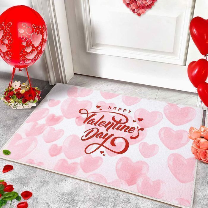 Wycieraczka Dywan w Serca na Walentynki