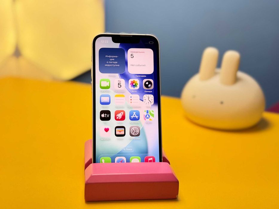 Смартфон Apple iPhone 13 Mini 256GB Starlight (147902) Б/У З ГАРАНТІЄЮ