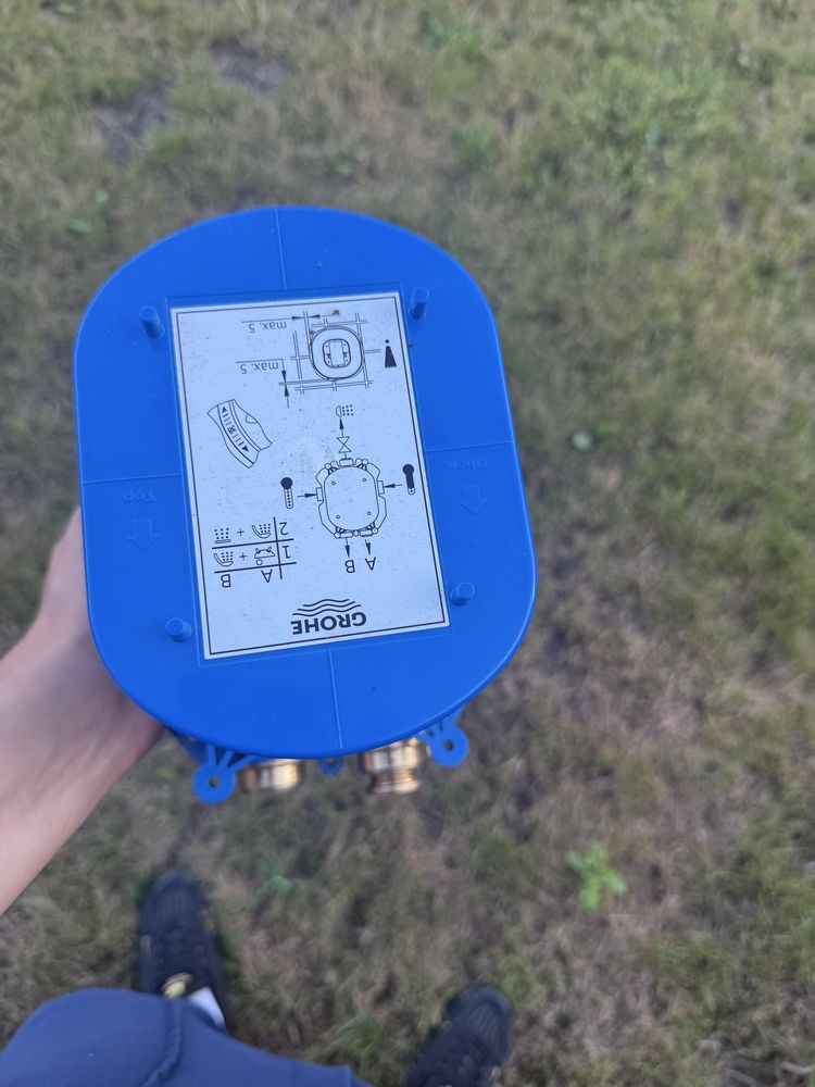 Grohe Rapido T element podtynkowy termostatyczny