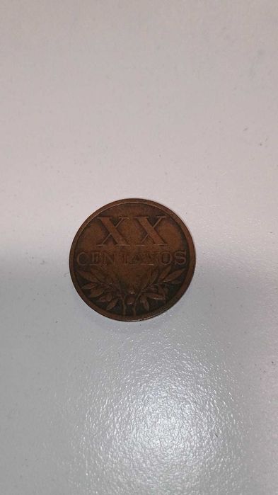 Moeda xx centavos 1968