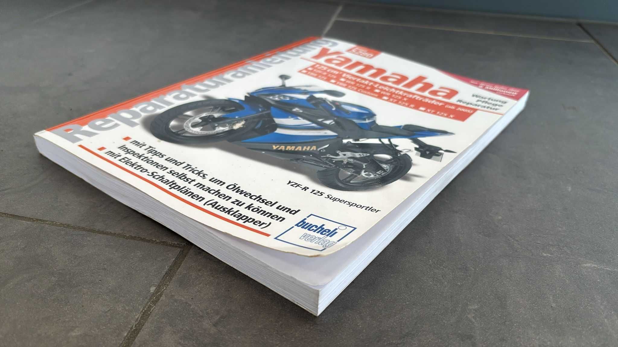 Książka Instrukcja Serwisowa Yamaha YZF-R WR YBR XT 125 [1205]