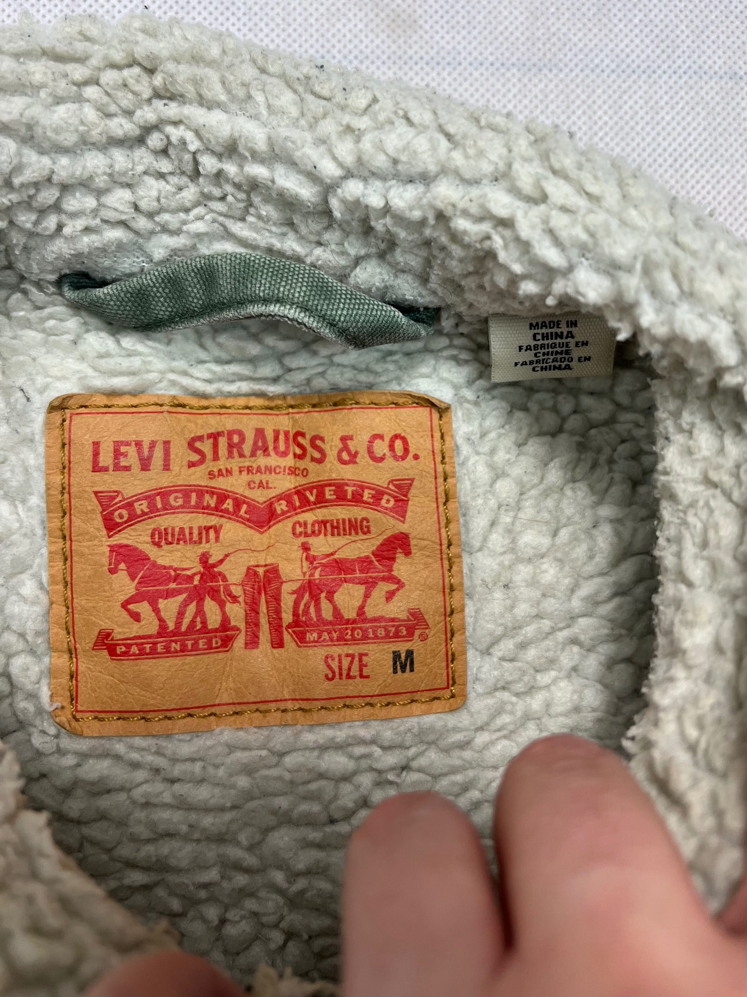 Sherpa Kurtka Levi’s ocieplana jacket nowa kolekcja