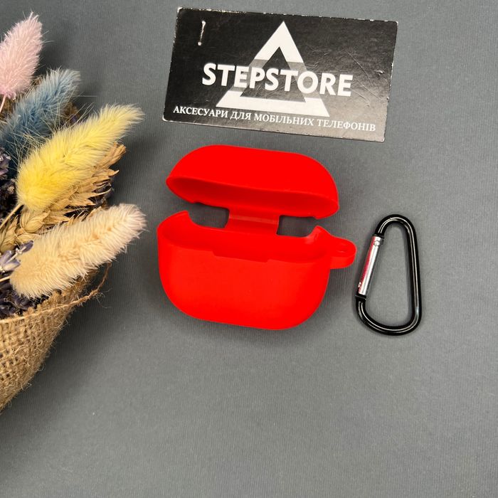 Чехол Samsung Galaxy Buds 3 FE силиконовый Pro противоударный карабин