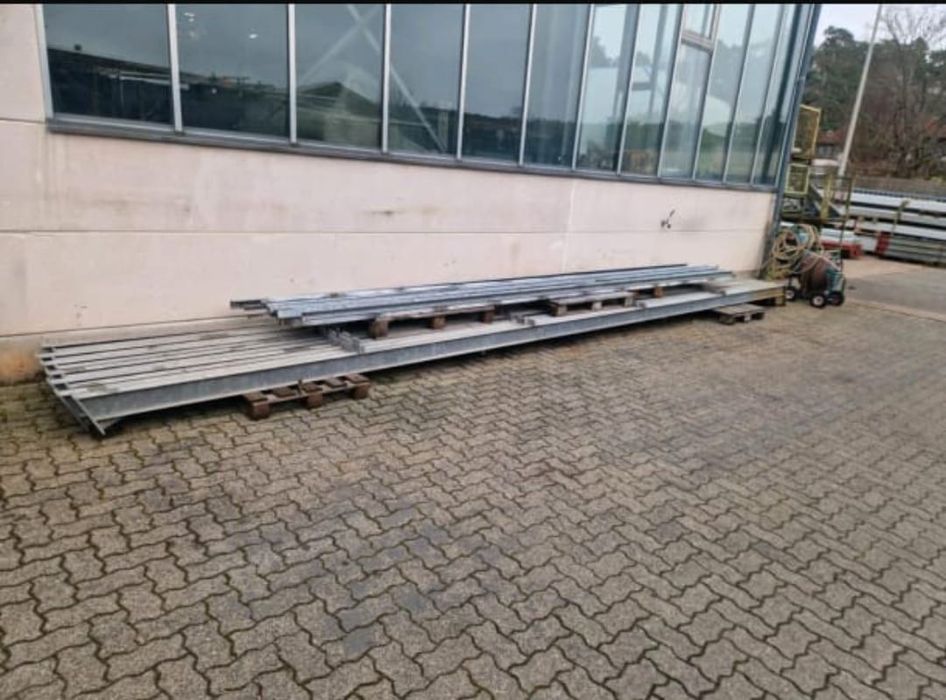 Konstrukcja hali 16m x 20m ocynk