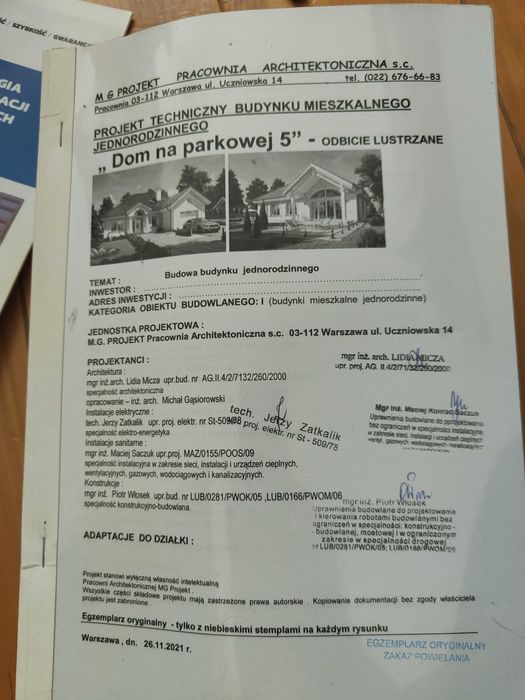 Projekt domu Dom na Parkowej 5