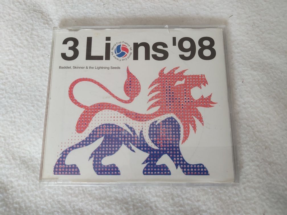 Singiel CD - Baddiel, Skinner & The Lightning Seeds - 3 Lions '98