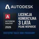 AutoCAD 2026 - Oficjalny klucz / 3 lata Gwarancja