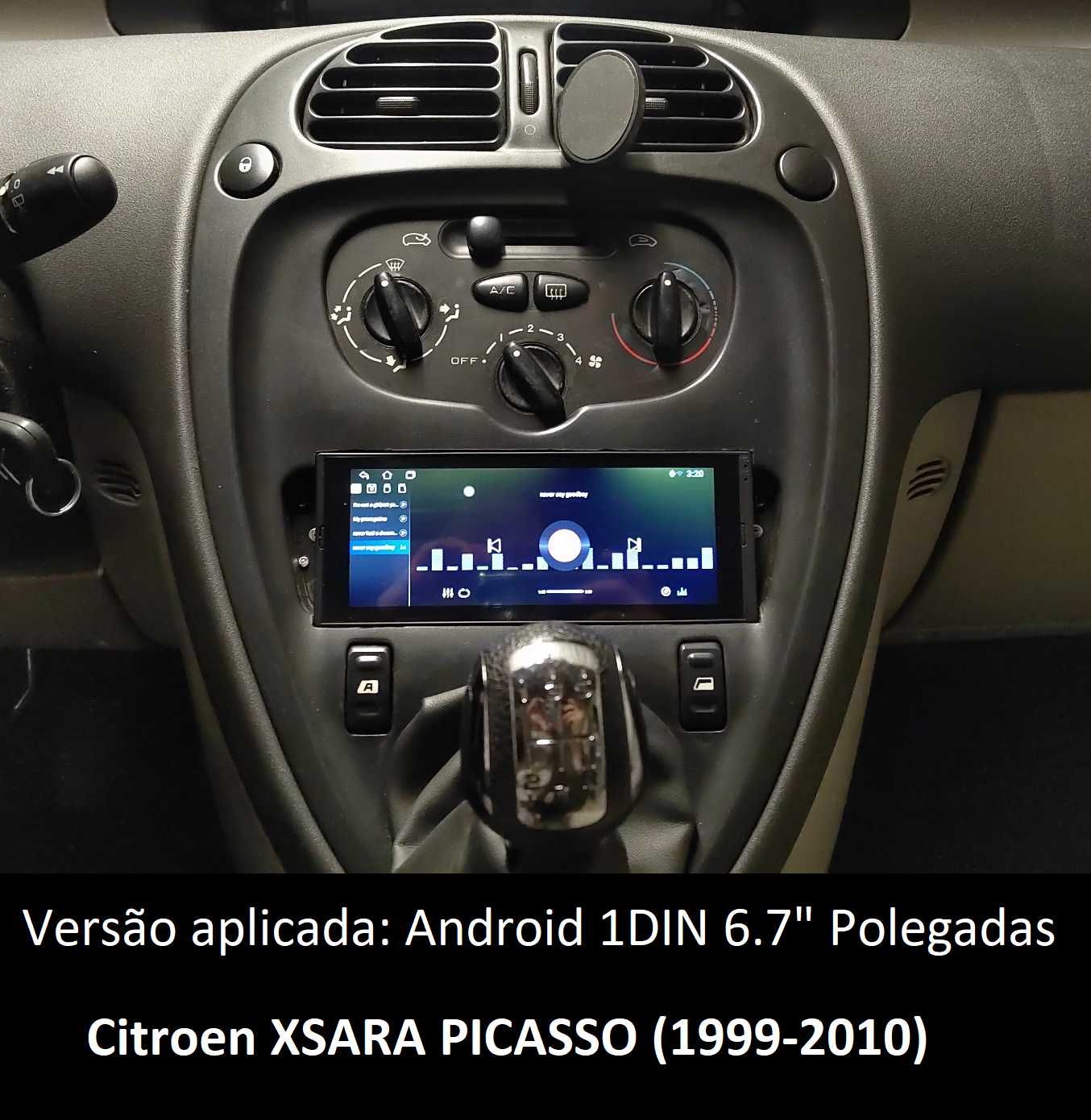 Rádio 2DIN • CITROEN Xsara (Break) / Xsara Picasso / Xantia • Android