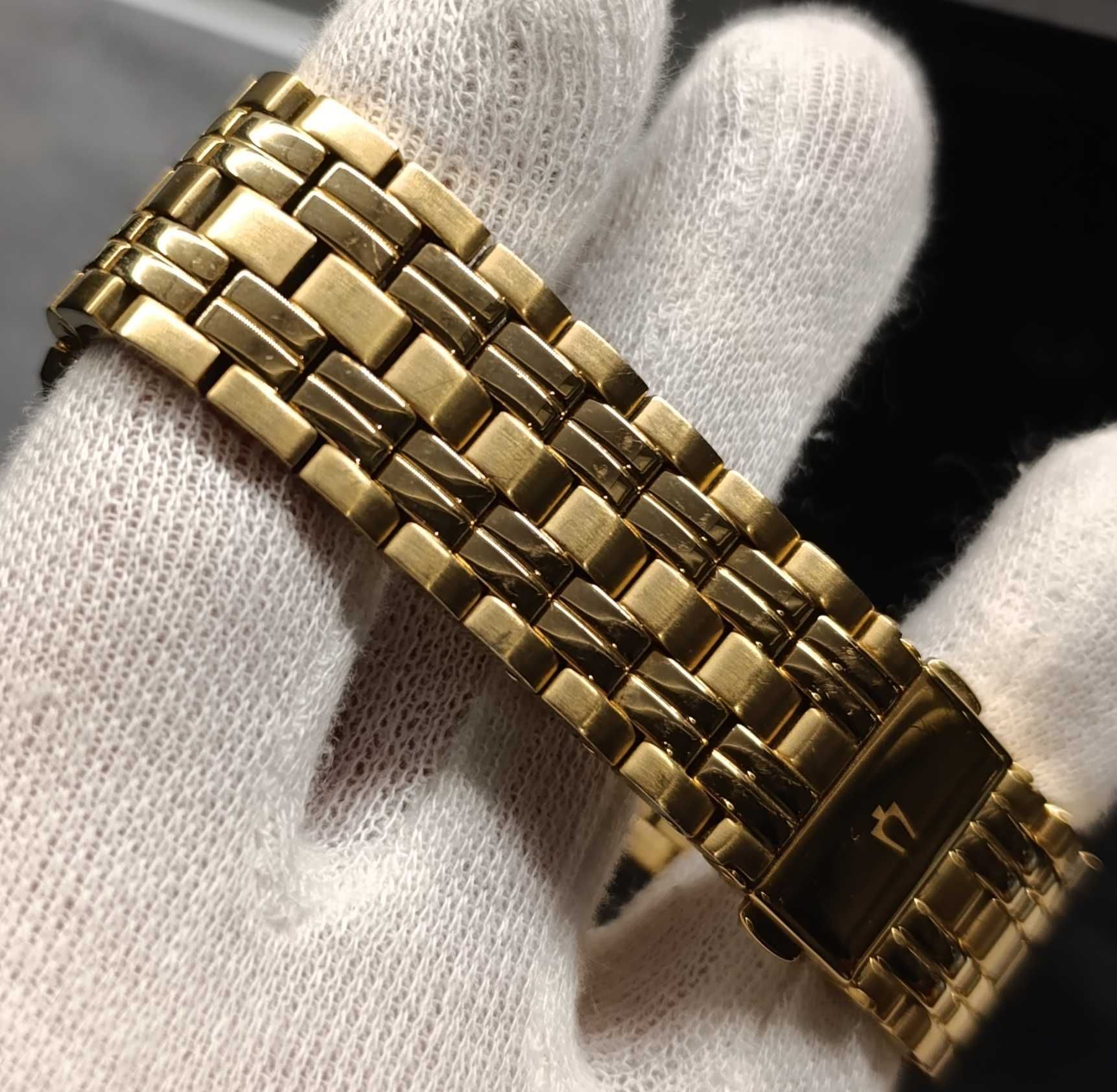 Piękny zegarek męski Bulova opean heart automatic, super stan, pudełko