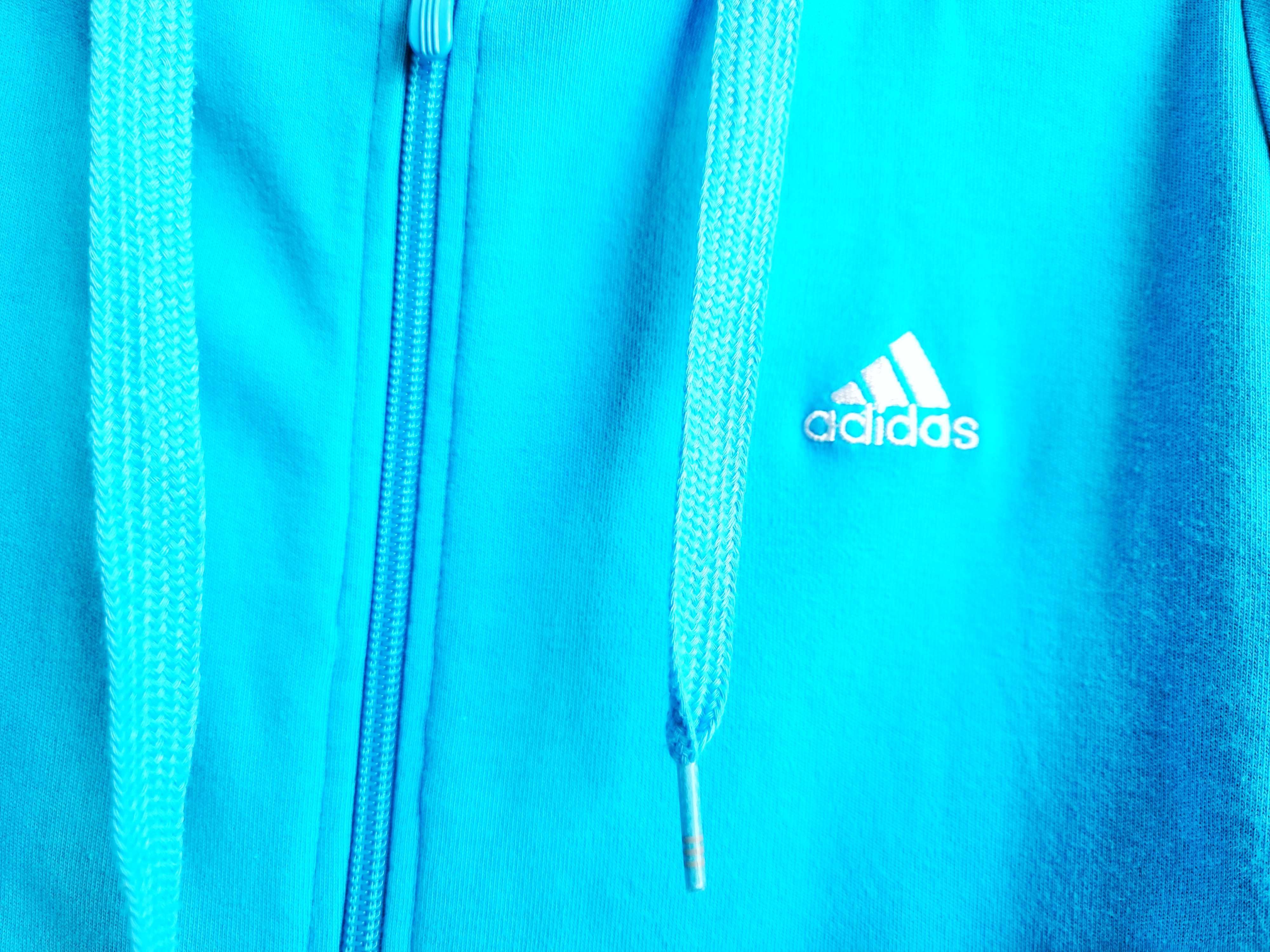 Fato de treino Adidas original azul turquesa