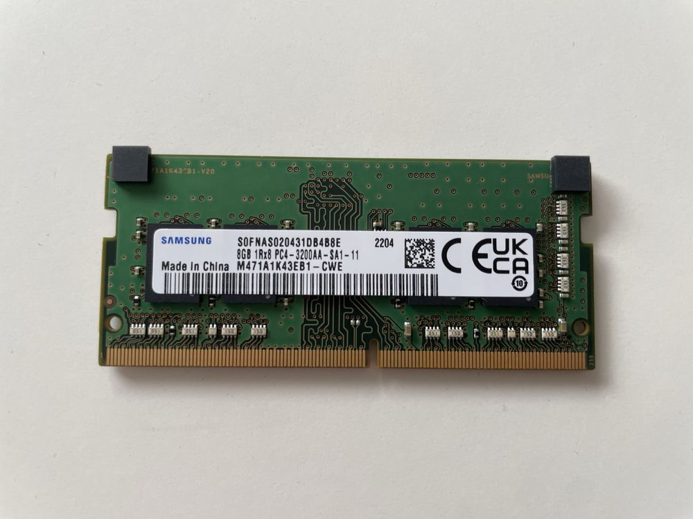 Pamięć RAM 8GB DDR4 Samsung 3200mHz