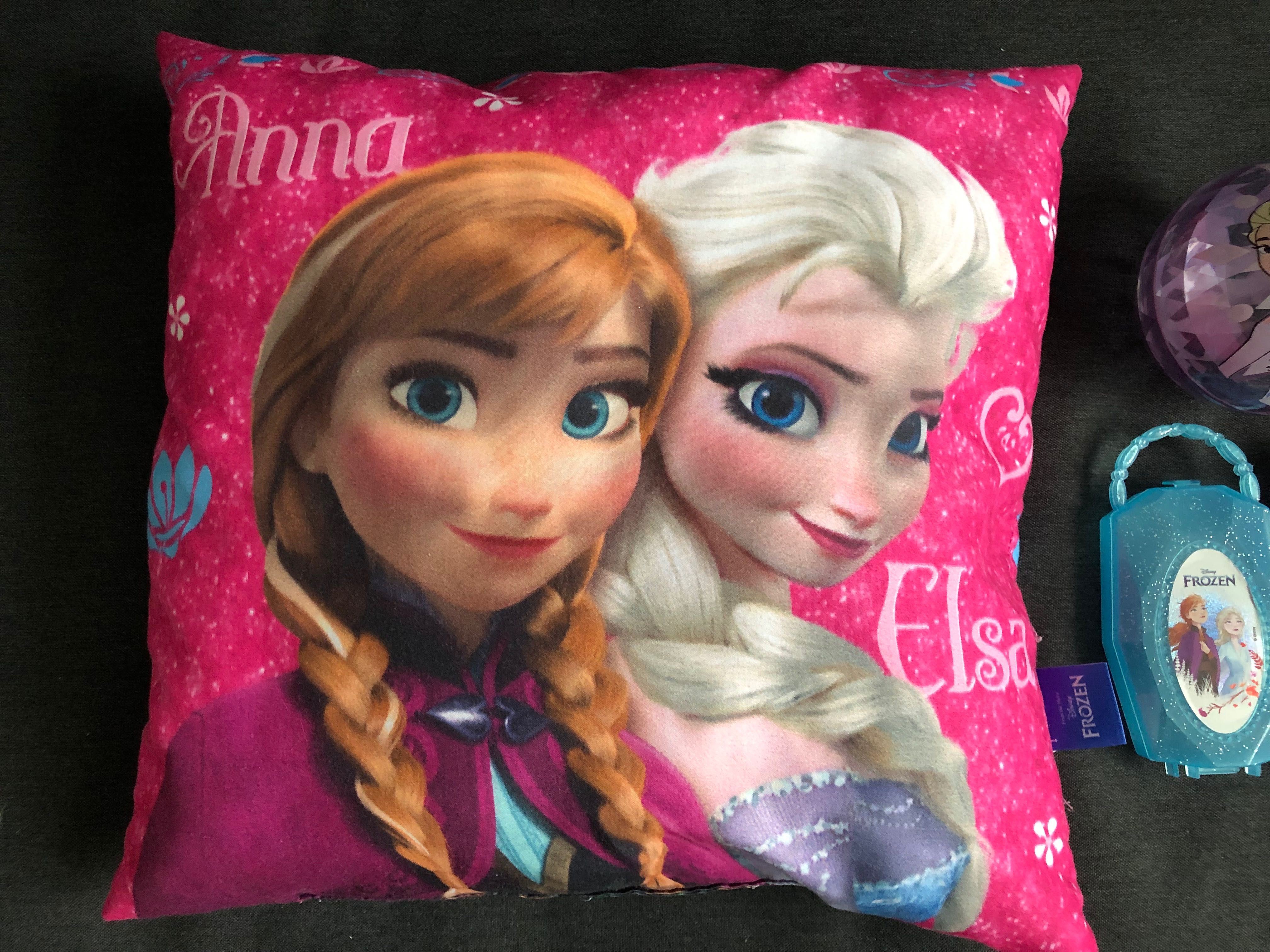 Zestaw Kraina Lodu Frozen Elsa poduszka zabawki puzzle 3D